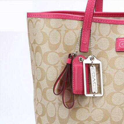 Luxury Handbags Coach Sophia Tote In Signature Canvas